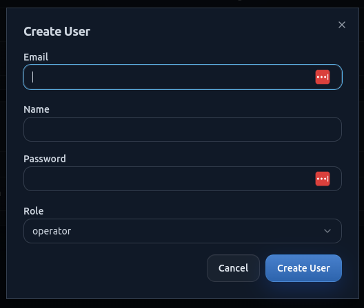 Create User